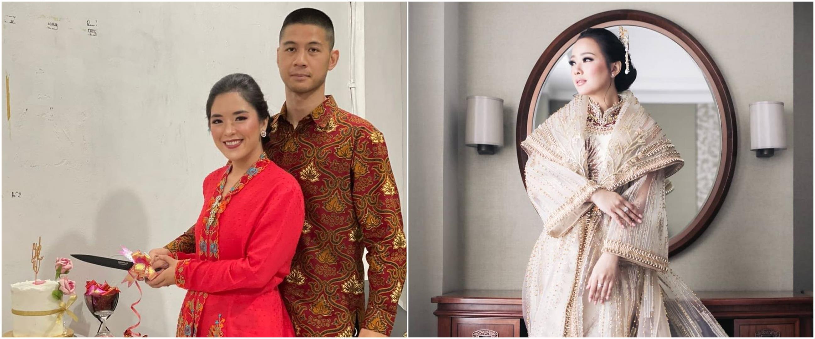 Pesona 11 seleb saat prosesi sangjit ini bikin hati terpikat