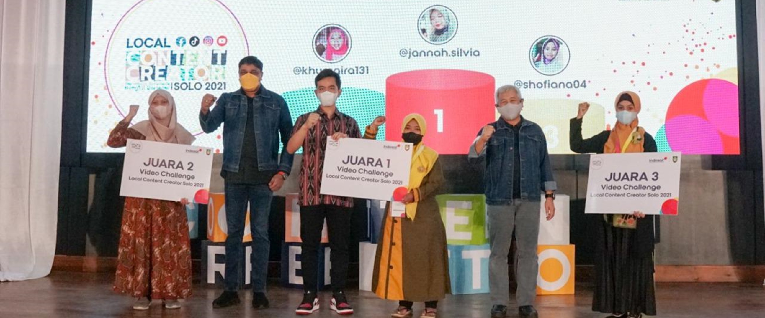Indosat Ooredoo Hutchison umumkan juara Local Content Creator Solo
