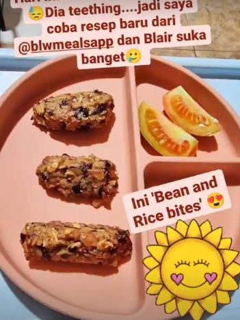 10 Kreasi menu MPASI ala istri Randy Pangalila, bikin anak antibosan