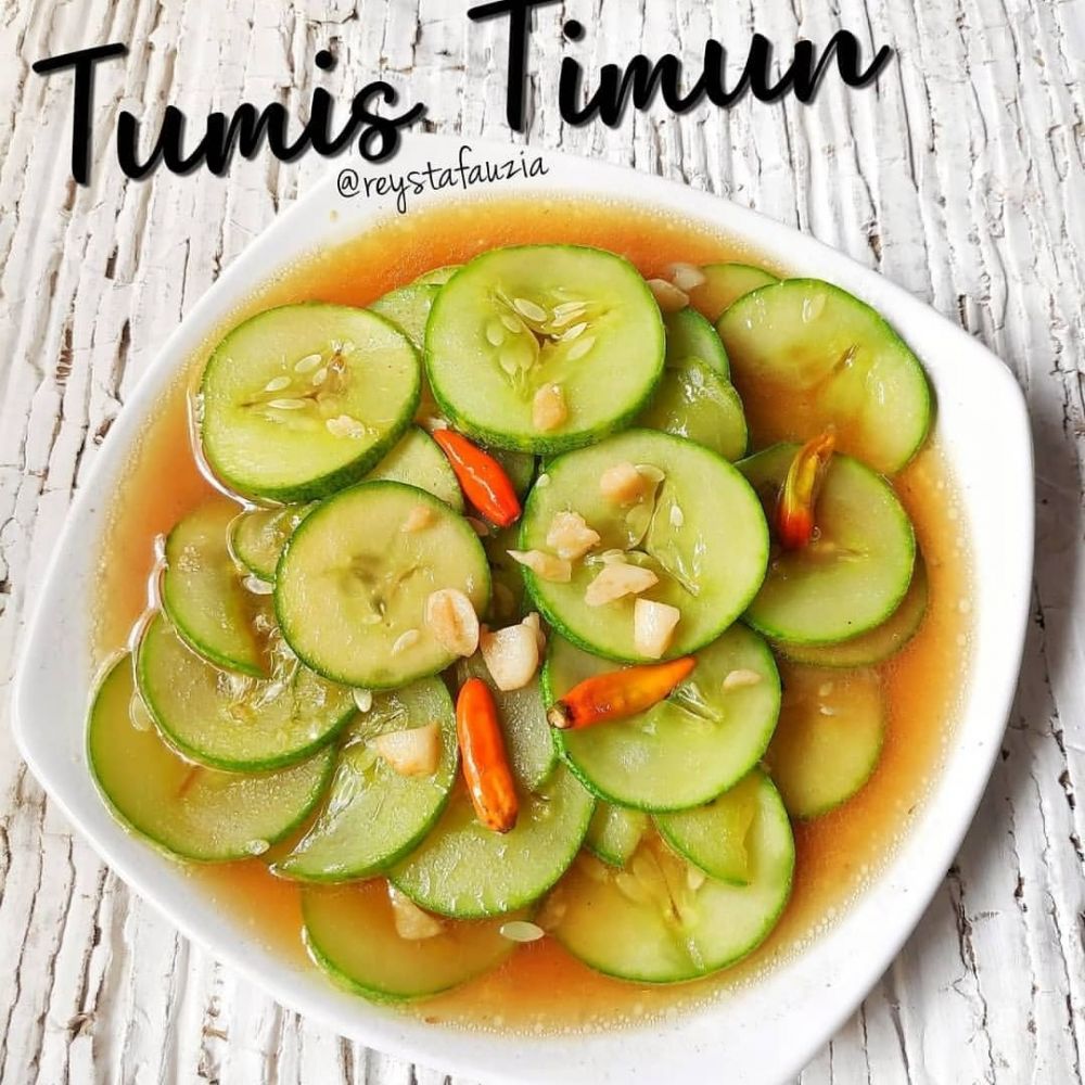 13 Resep olahan timun jadi aneka tumisan, enak, sehat, dan praktis