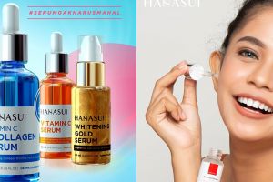 7 Serum Hanasui dan manfaatnya, dari melembapkan hingga cerahkan wajah