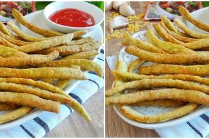 Resep stik bayam kacang hijau, renyah, enak, dan mudah dibuat