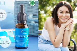 9 Manfaat serum Hanasui biru, mengurangi kerutan di wajah