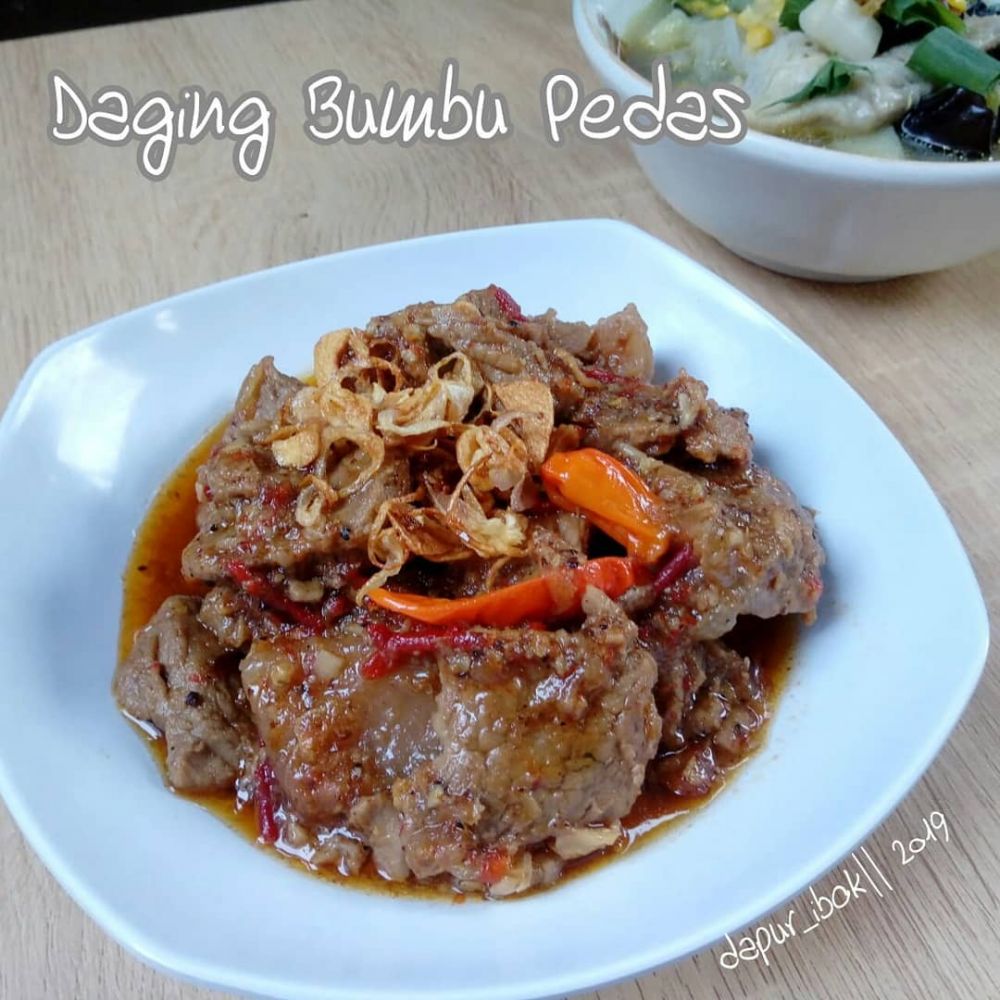 13 Resep olahan daging sapi pedas, sedap, dan nggak alot