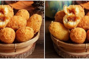 Resep misro singkong isi gula merah, manis, nikmat, dan simpel