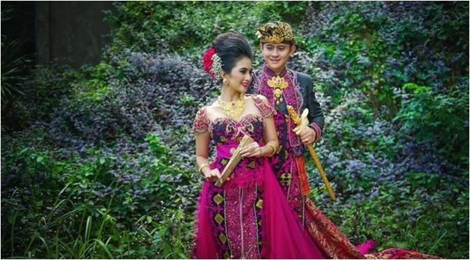 Prewedding 11 seleb pakai adat Bali, Venna Melinda anggun dengan hijab