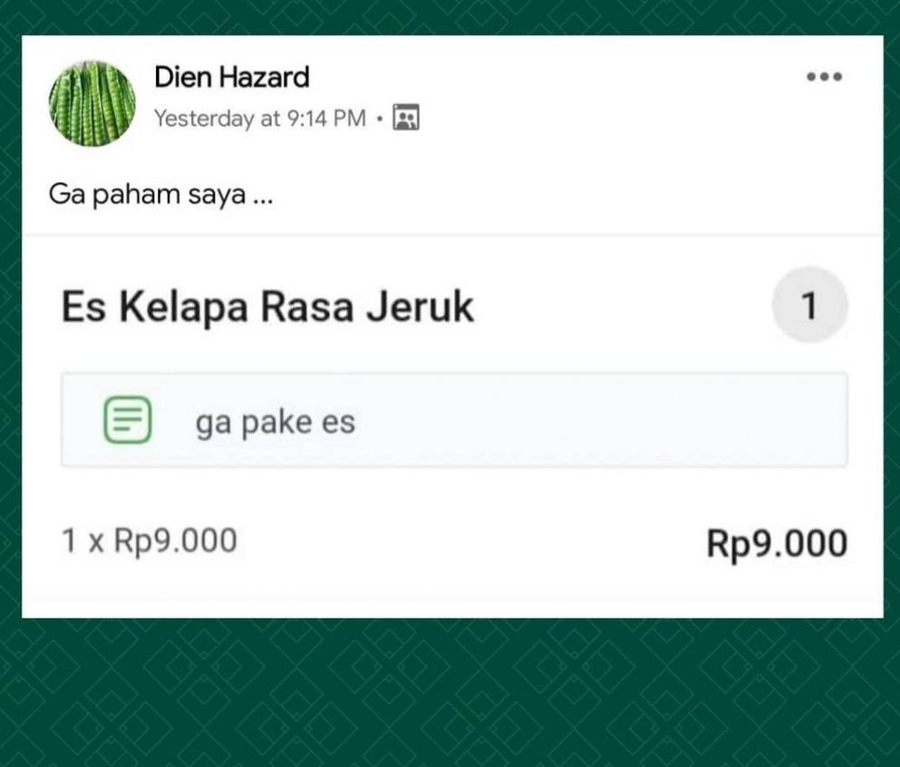 17 Nama makanan nyeleneh ini bikin orang mikir keras