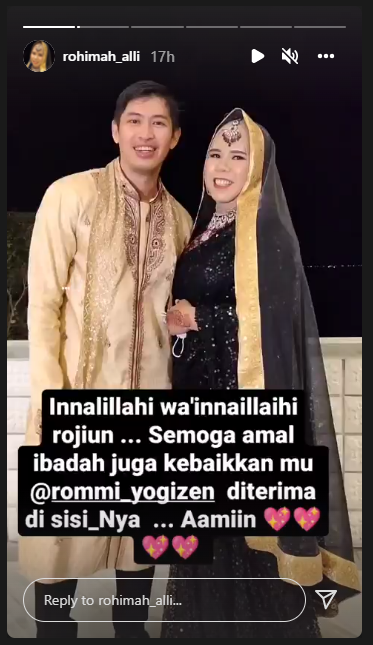 Alami serangan asma, pacar Rohimah meninggal dunia