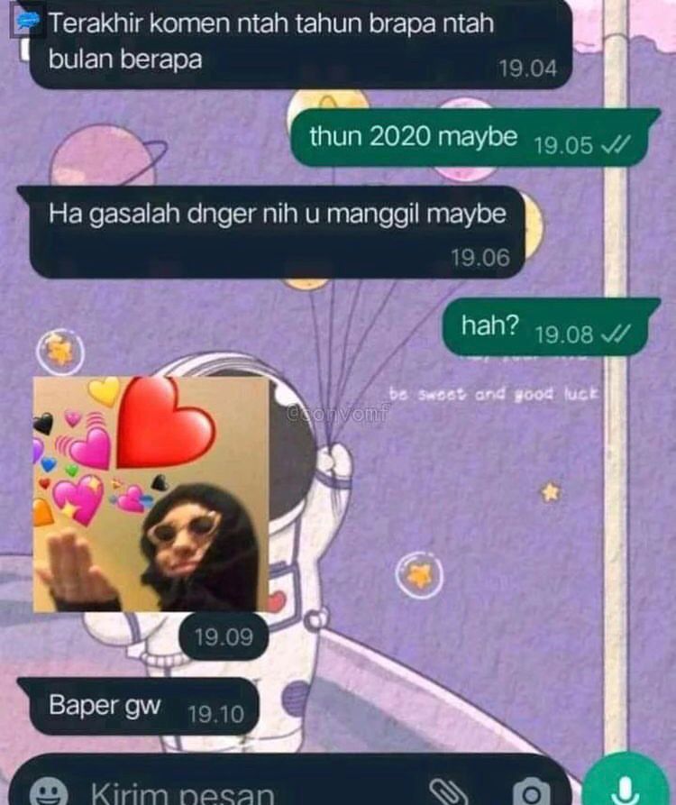 13 Chat lucu salah paham satu kata, bikin ikutan bingung bacanya