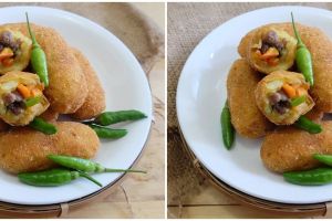 Resep kroket kentang daging cincang, mudah dibuat dan enak