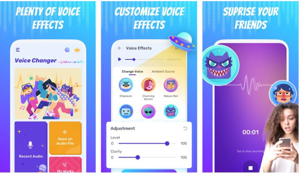 11 Aplikasi pengubah suara di Android, hasilnya lucu dan unik