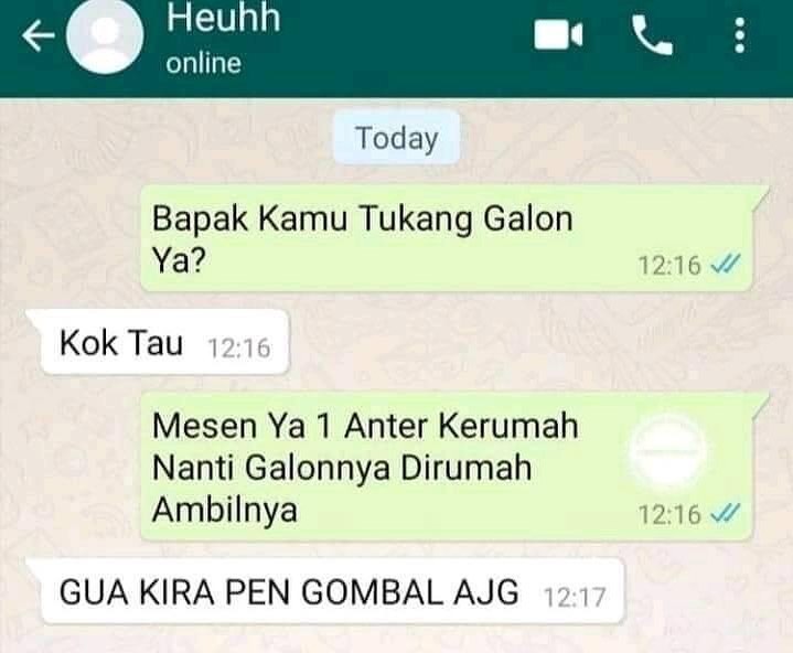 11 Chat lucu 'gagal gombalin gebetan', endingnya bikin senyum kecut