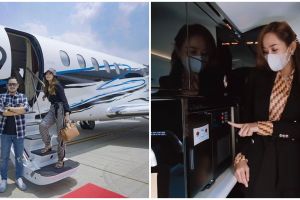 11 Penampakan private jet Juragan99, dilengkapi mini pantry