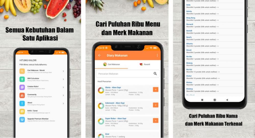 11 Aplikasi penghitung kalori makanan terbaik Android, cocok buat diet