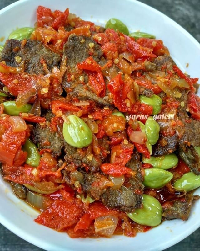 25 Resep aneka sambal petai, enak, simpel, dan rasanya nendang