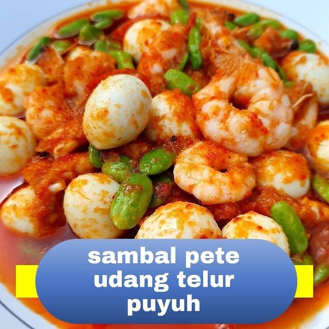 25 Resep aneka sambal petai, enak, simpel, dan rasanya nendang