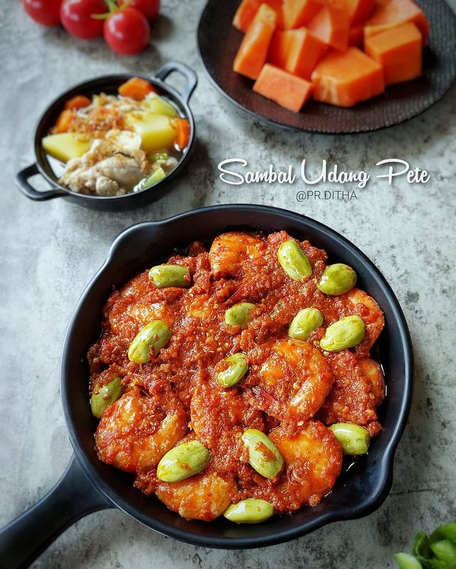25 Resep aneka sambal petai, enak, simpel, dan rasanya nendang