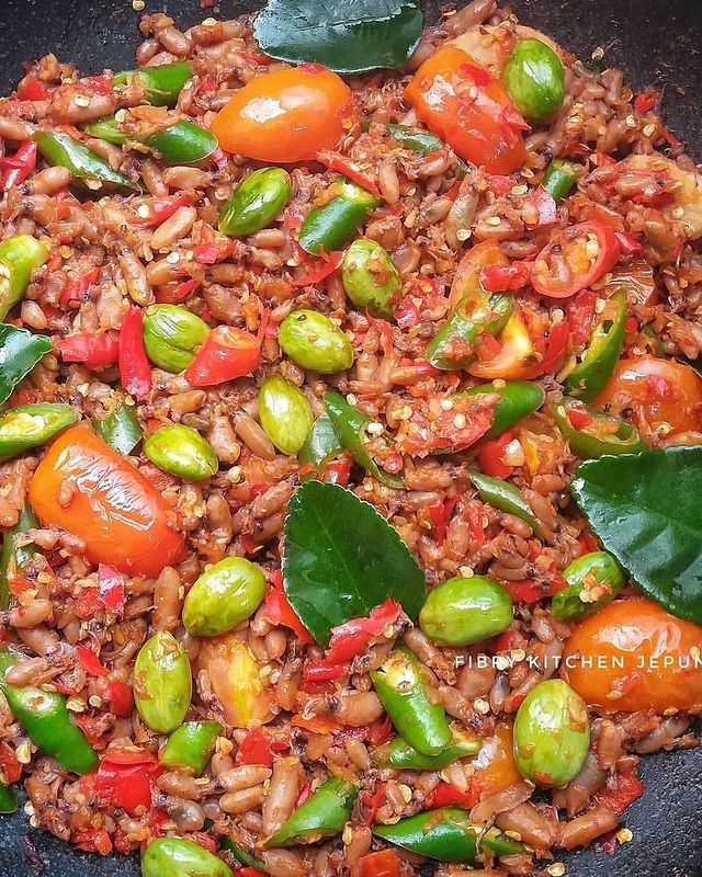 25 Resep aneka sambal petai, enak, simpel, dan rasanya nendang