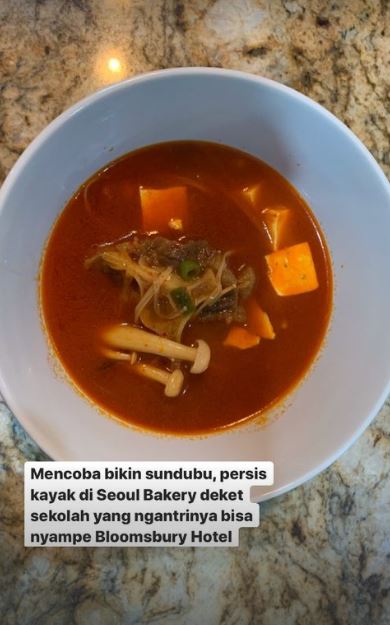 11 Masakan internasional ala Salsha anak Iis Dahlia, bak menu restoran