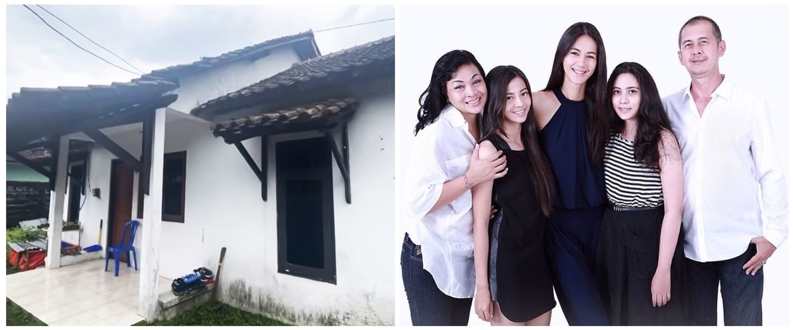Terletak di gang sempit, ini 11 potret rumah orang tua Paula Verhoeven