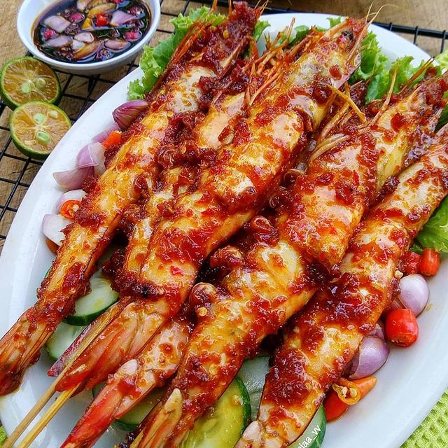 13 Resep bumbu udang bakar, gurih, enak, dan mudah dibuat