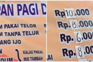 Menipu mata, daftar harga bubur ayam ini bikin mendadak auto kenyang