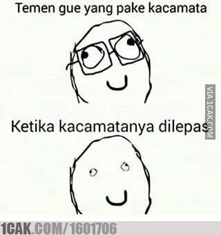 11 Momen kocak ini cuma dirasakan pengguna kacamata, bener nggak?