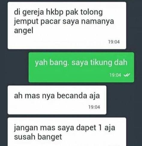 chat bikin pelanggan ojek online kesal Instagram