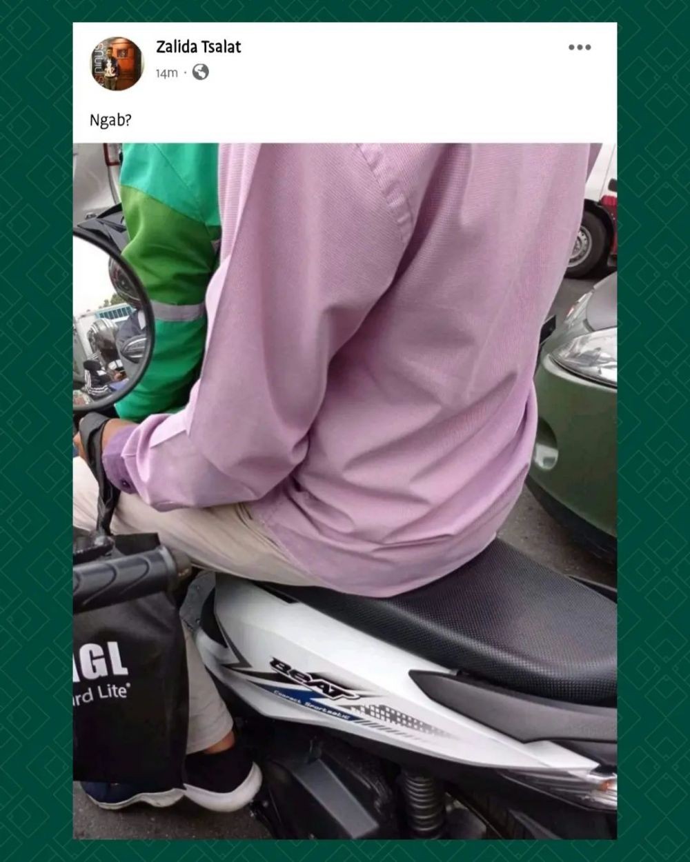 11 Momen lucu orang lagi boncengan, ada-ada aja caranya