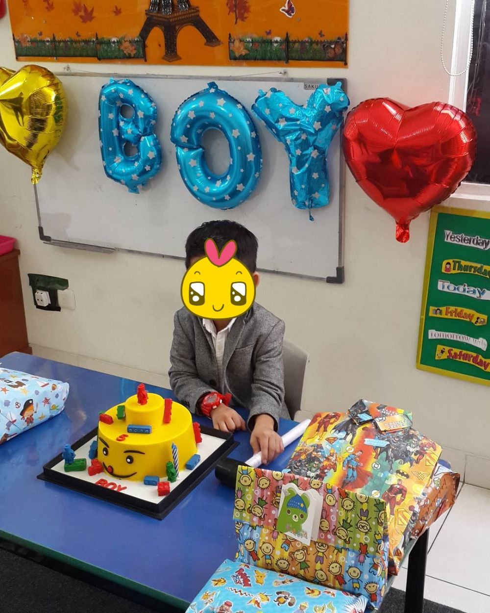 Potret kue ulang tahun 9 anak artis Genta Buana, simpel hingga unik