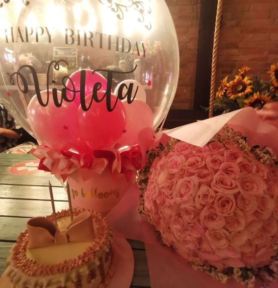 Potret kue ulang tahun 9 anak artis Genta Buana, simpel hingga unik