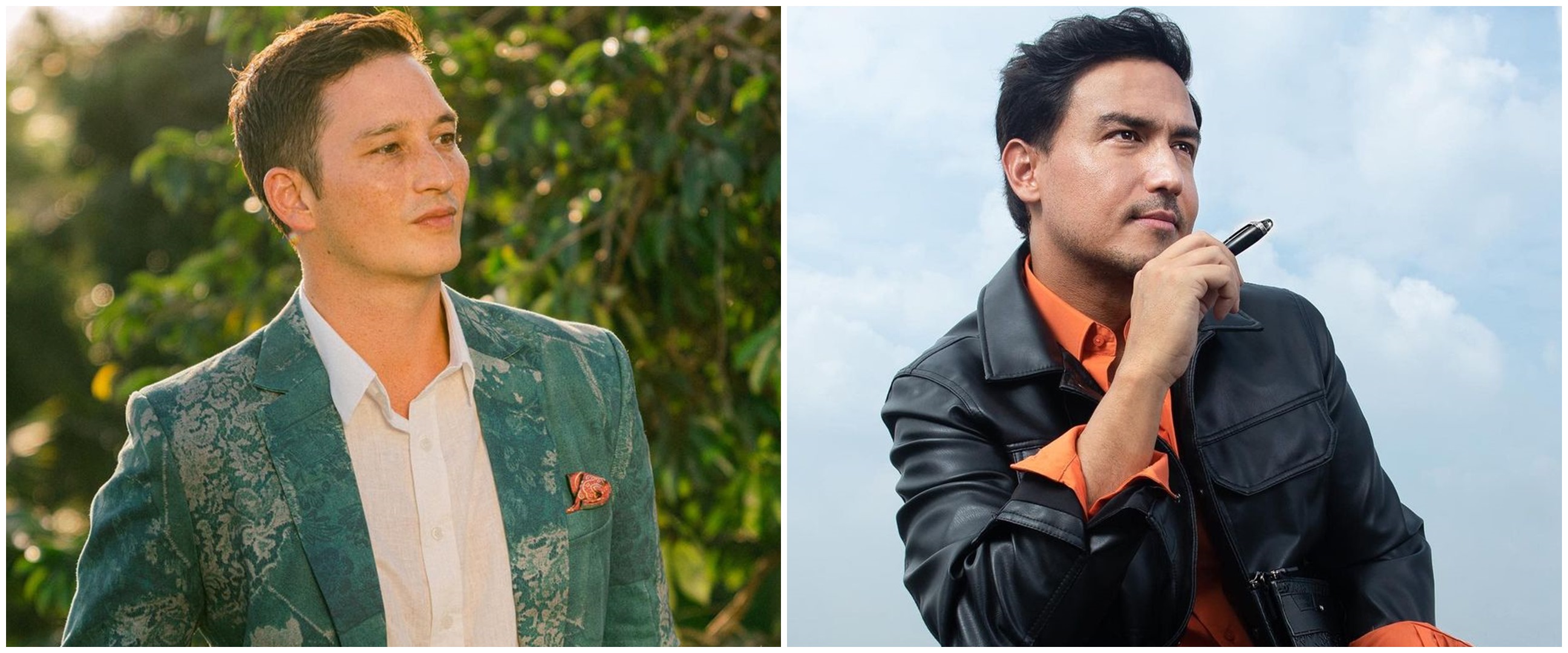 Momen 10 seleb blasteran saat momong anak, disebut hot daddy