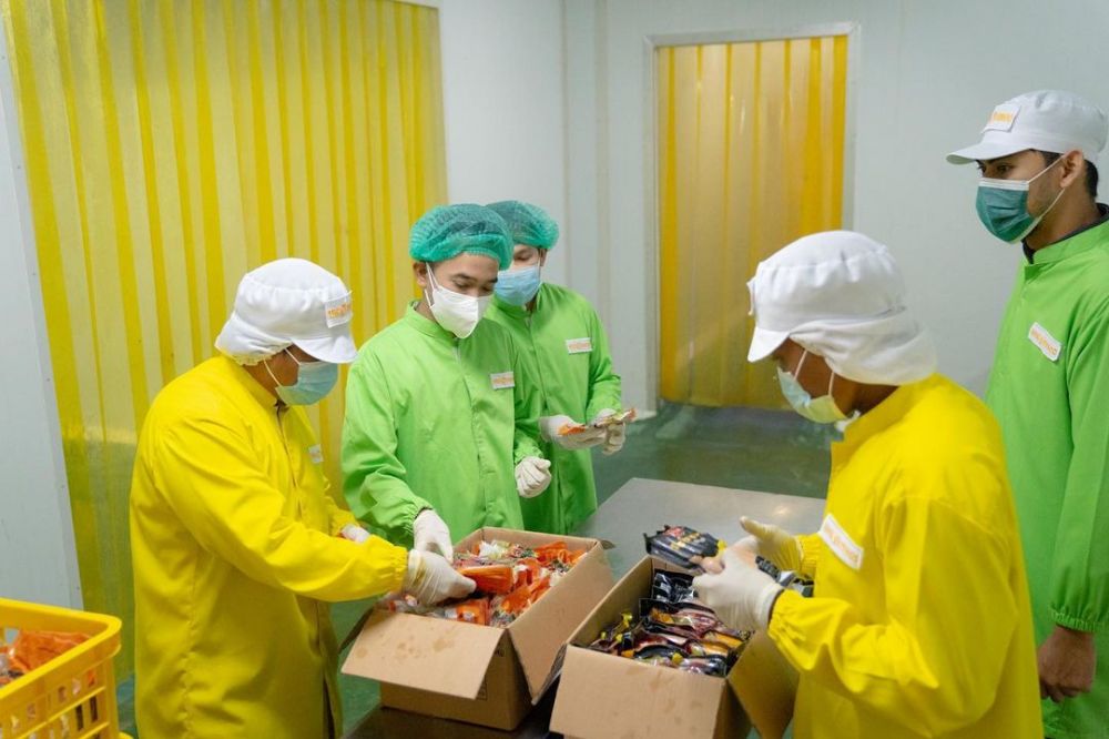 11 Potret pabrik Ruben Onsu, dari minuman hingga frozen food