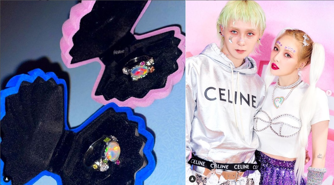 Akhirnya tunangan, intip 7 potret kemesraan HyunA dan DAWN