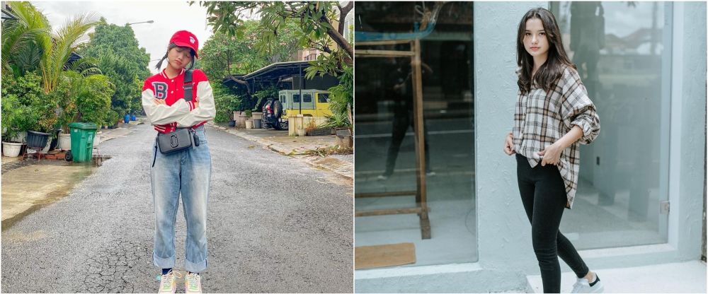 Sama-sama pacar adik Aurel, ini 9 adu gaya Fuji & Sarah Menzel