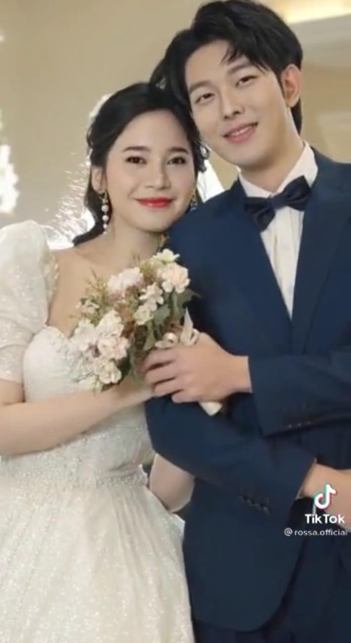 11 Editan foto Rossa menikah dengan Jang Ki-yong, bak nyata