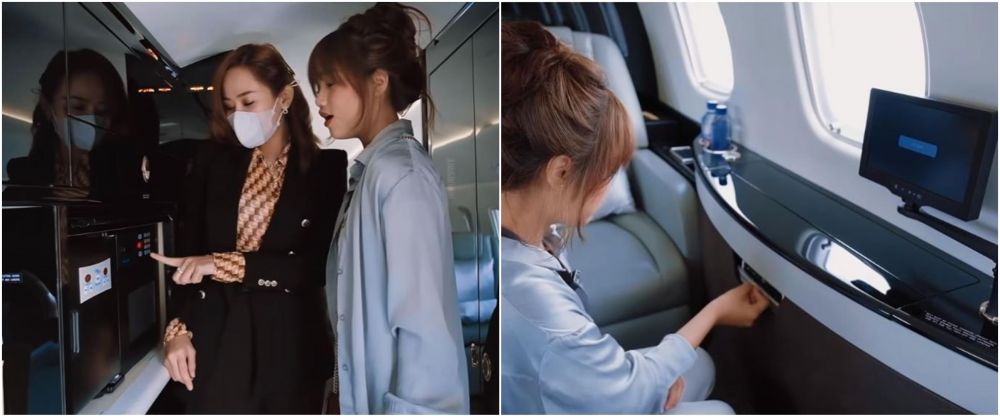 Penampakan jet pribadi milik 5 seleb, punya Syahrini dilengkapi bar