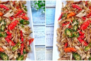 Resep oseng tongkol suwir, enak, sederhana, dan antigagal