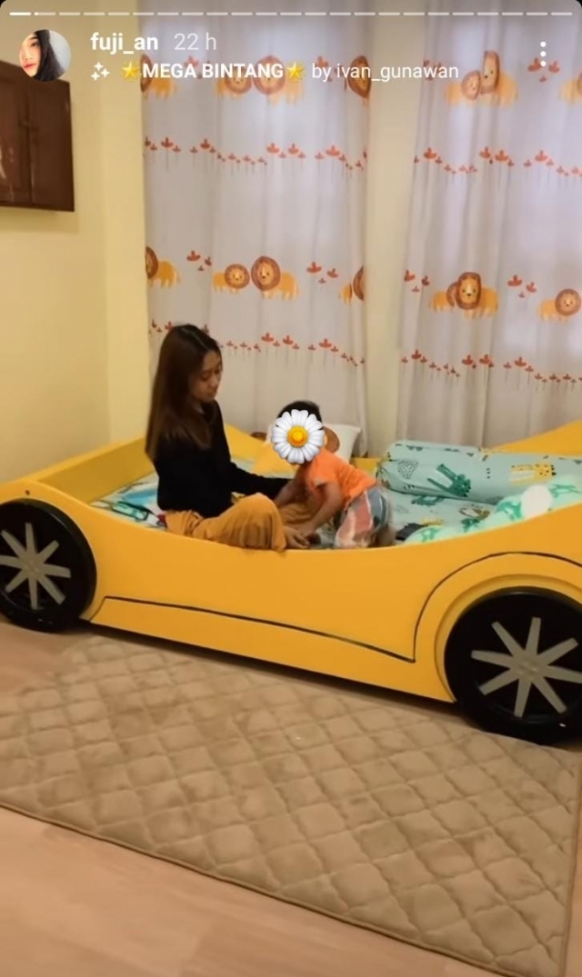 Cucu kesayangan, ini 9 cara ayah Fuji desain kamar baru Gala Sky