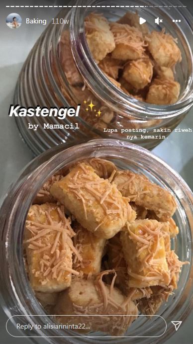 11 Kreasi kue ala Alisia Rininta, cocok buat camilan sehat