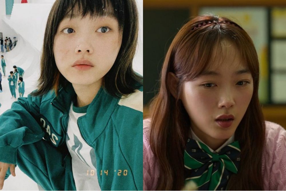 9 Beda peran Lee Yoo-mi di serial Squid Game vs All of Us Are Dead