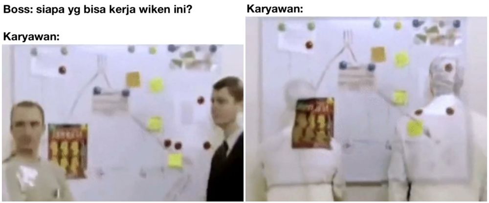 11 Meme lucu gambarkan perasaan karyawan harus masuk saat weekend