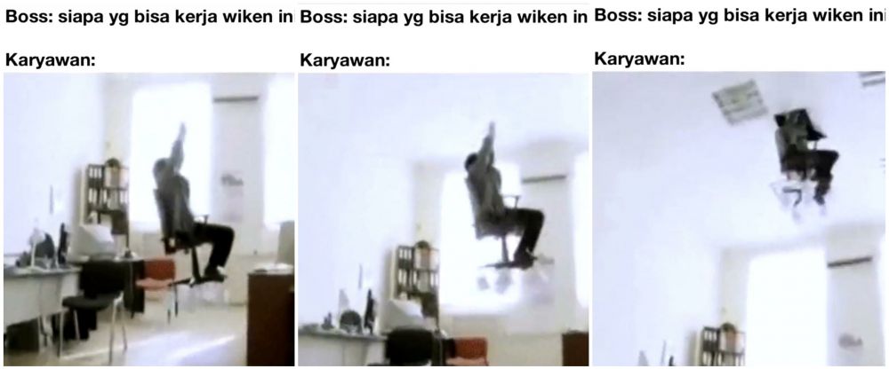 11 Meme lucu gambarkan perasaan karyawan harus masuk saat weekend