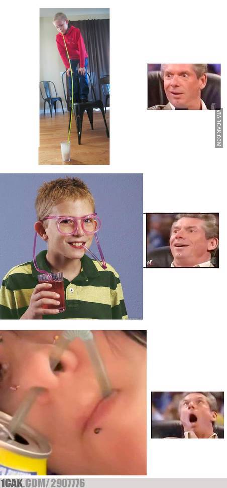 19 Momen lucu nyedot minuman ini bikin kamu nyengir kuda