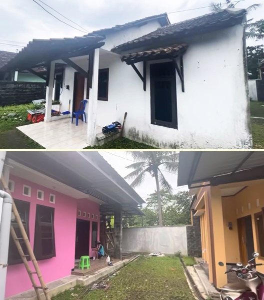 rumah orang tua seleb di kampung Berbagai sumber