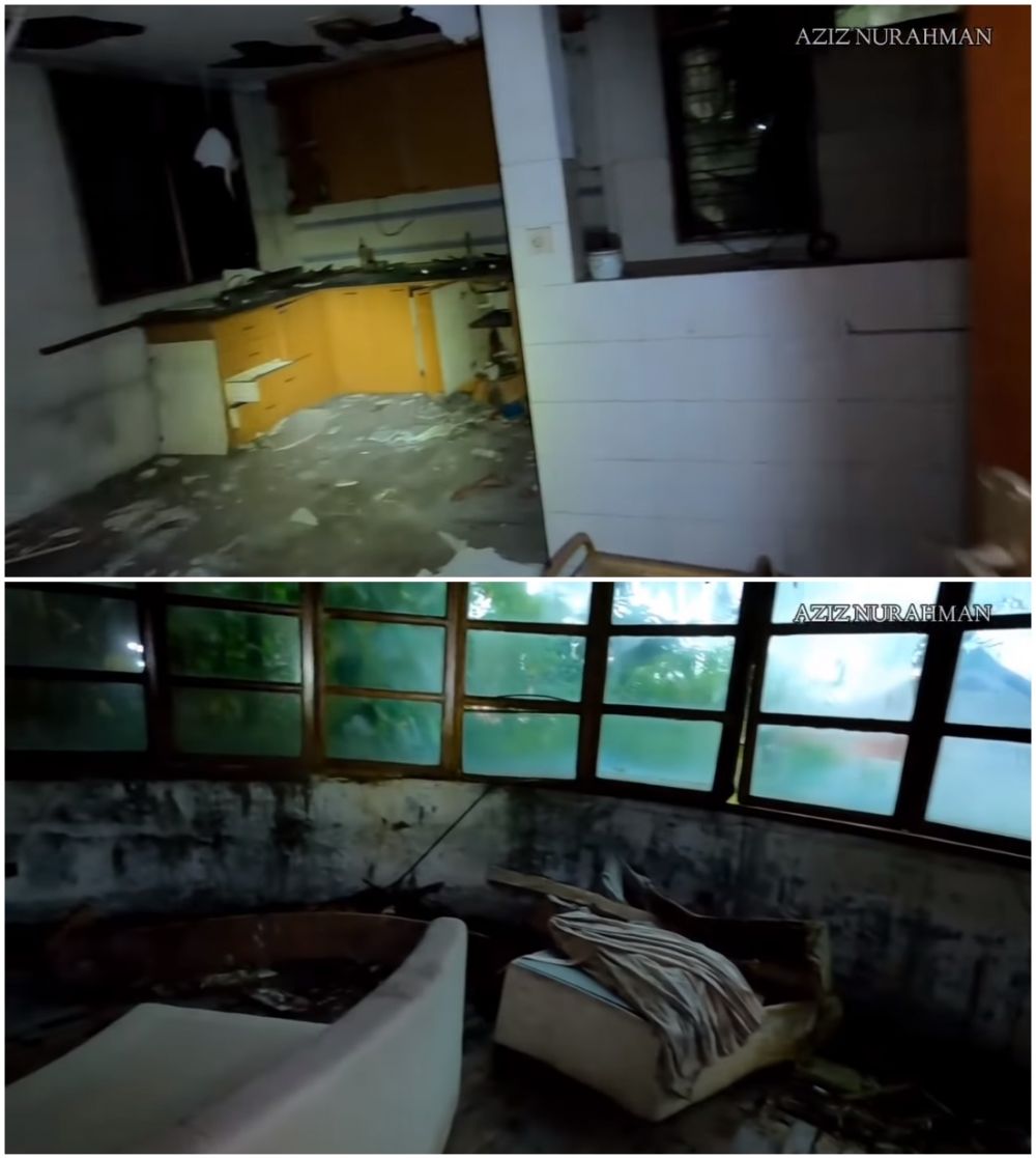 25 Tahun tak dihuni, ini 9 potret rumah mewah desain unik terbengkalai