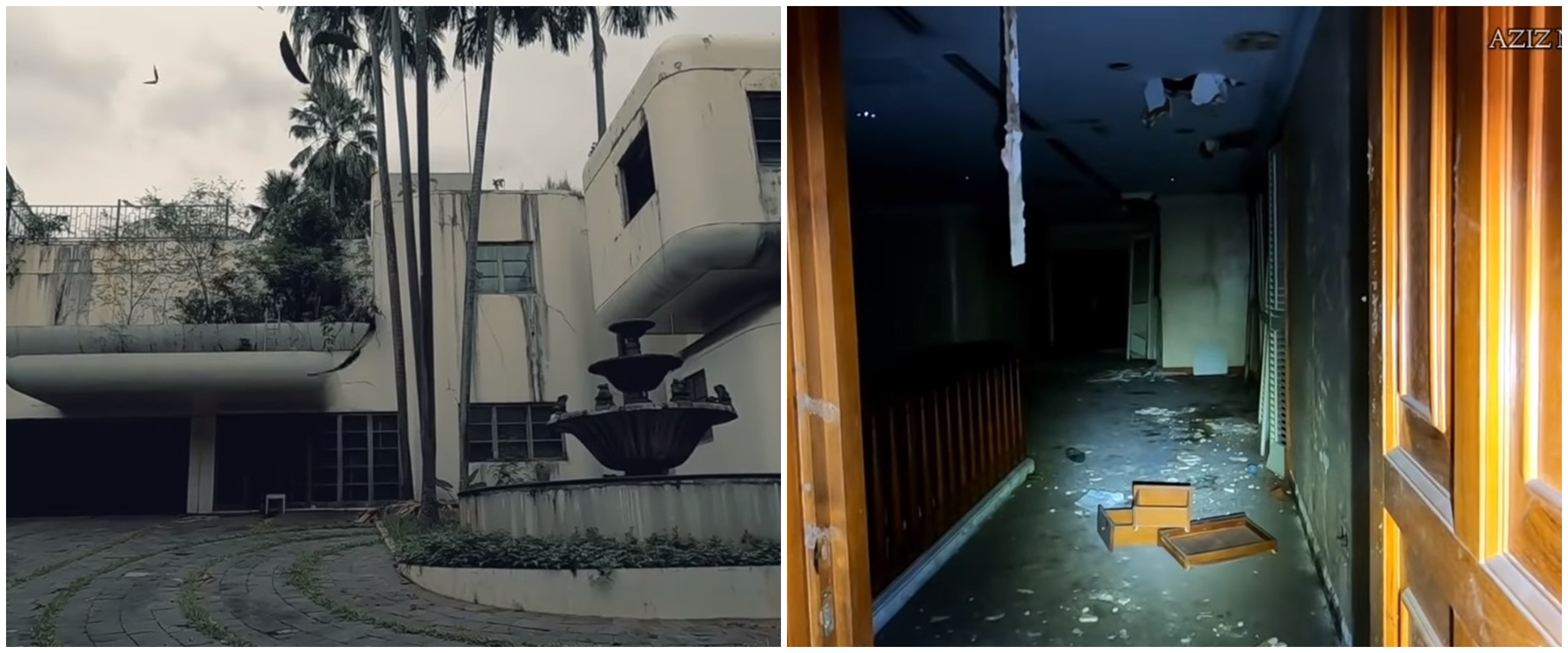 25 Tahun tak dihuni, ini 9 potret rumah mewah desain unik terbengkalai