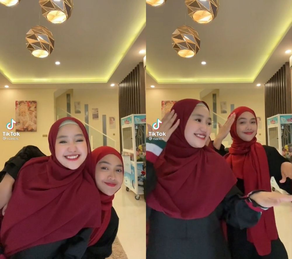 Bikin konten bareng, ini 9 momen kompak Ria Ricis & Chandrika Chika