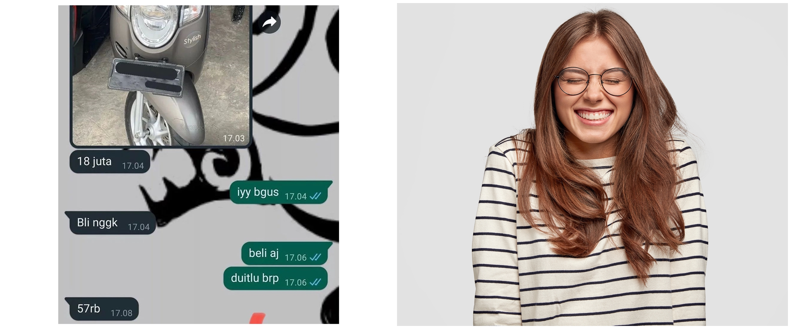 13 Chat lucu yang penting gaya dulu, endingnya bikin tercengang