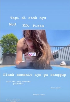 9 Momen Amanda Manopo saat olahraga, sepeda hingga panjat tebing